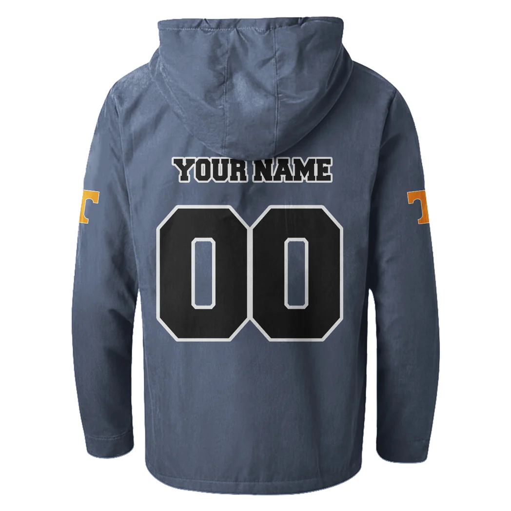 Knoxville Icons Flannel Hoodie, Fan Pride Hooded Flannel HVN1449TV - Navy Blue - Image 3