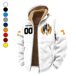 Knoxville Icons Winter Fleece Jacket, Dynamic Winter Training Top HVN1449TV - White