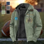 The UCF Elite Flannel Hoodie, Game Day Hooded Flannel HVN1449UC - Light Green