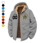 The UCF Elite Winter Fleece Jacket, Multi-Sport Winter Layer HVN1449UC - Grey
