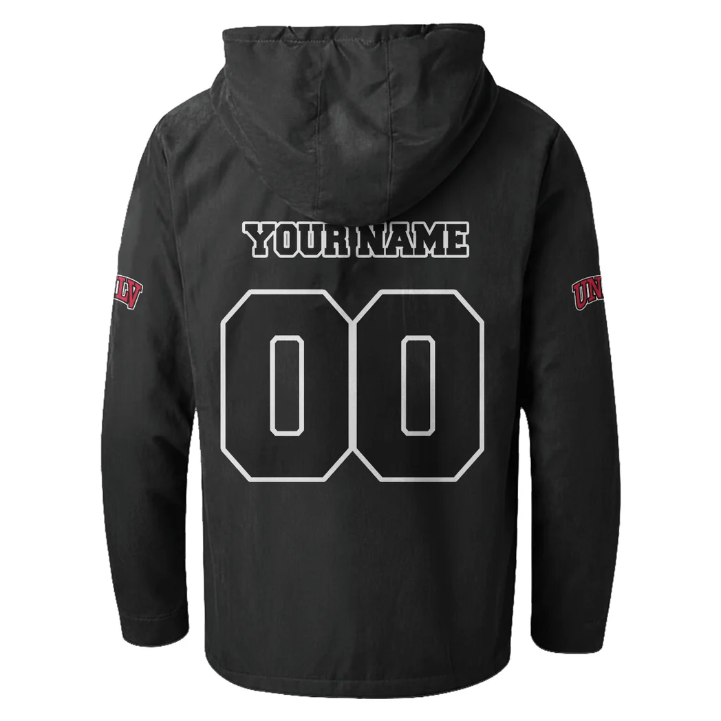 The Bruin Power Flannel Hoodie, Stadium Ready Flannel Hoodie HVN1449UC - Black - Image 3