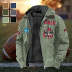 The Bruin Power Flannel Hoodie, Stadium Ready Flannel Hoodie HVN1449UC - Light Green