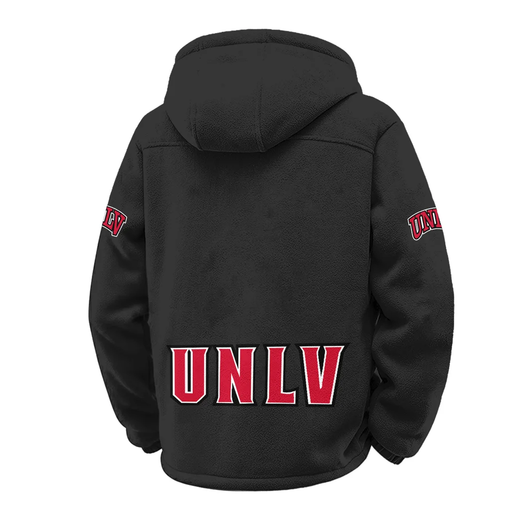 The Bruin Power Winter Fleece Jacket, Snow-Ready Active Fleece HVN1449UC - Black - Image 3