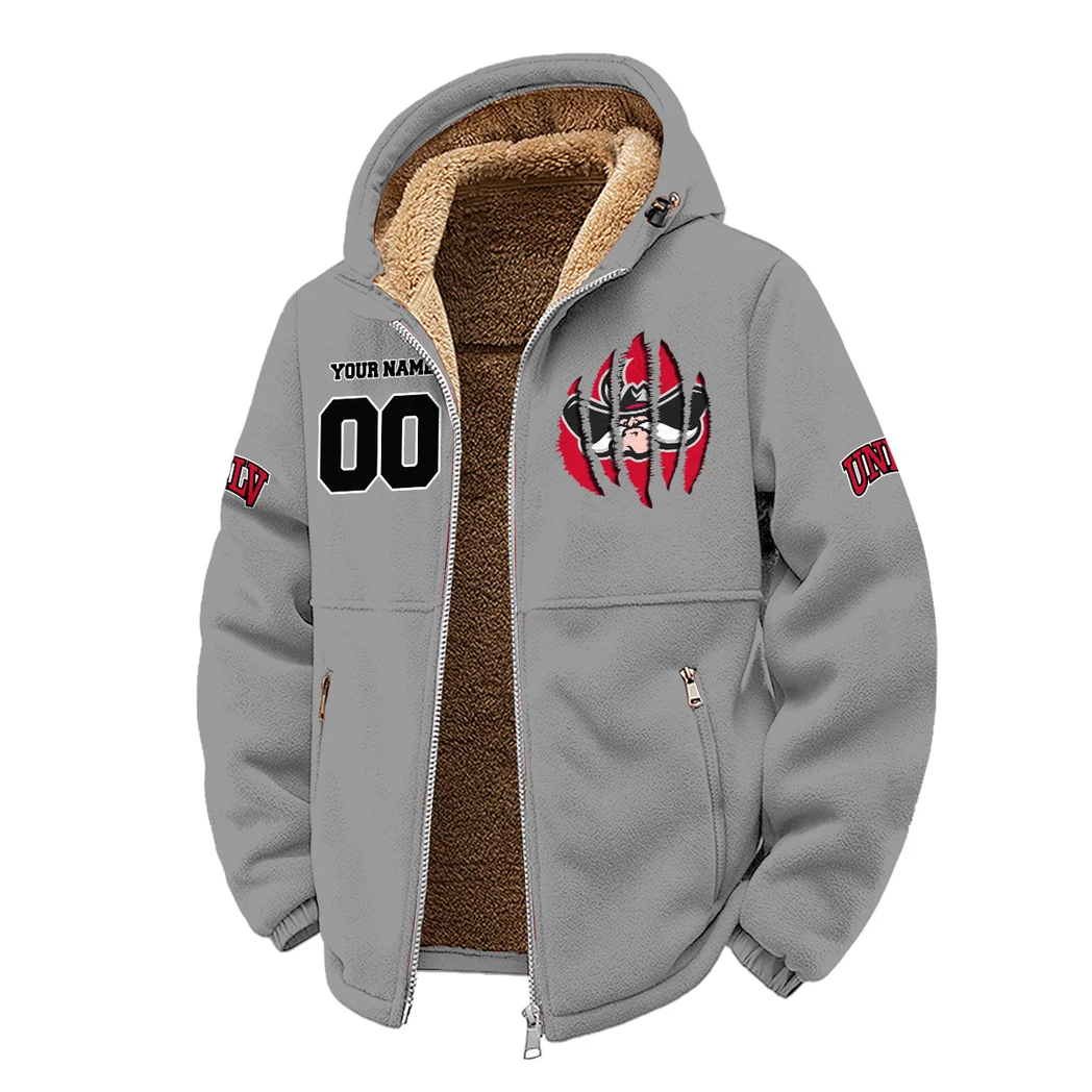 The Bruin Power Winter Fleece Jacket, Snow-Ready Active Fleece HVN1449UC - Grey - Image 2