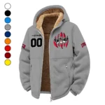 The Bruin Power Winter Fleece Jacket, Snow-Ready Active Fleece HVN1449UC - Grey