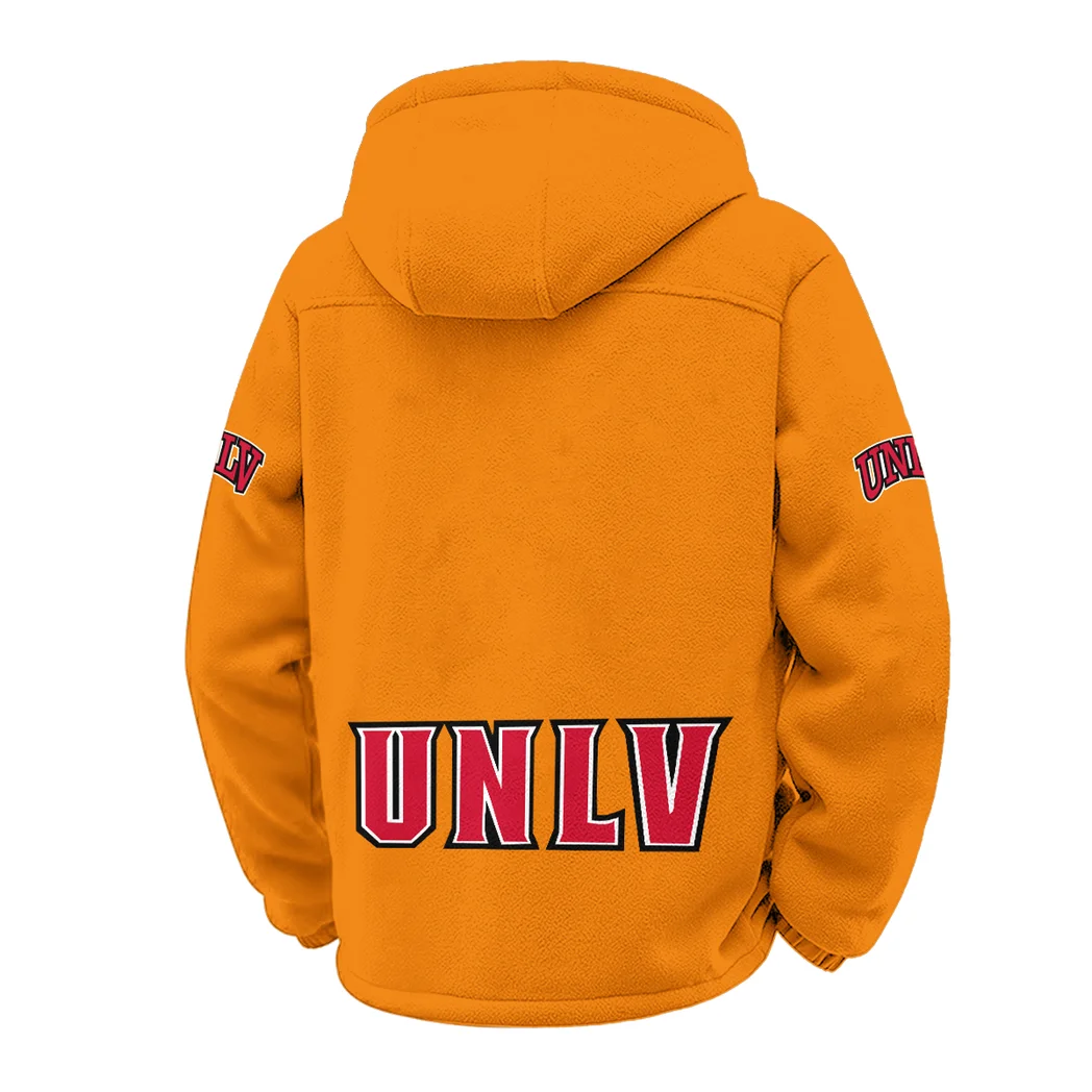 The Bruin Power Winter Fleece Jacket, Snow-Ready Active Fleece HVN1449UC - Orange - Image 3