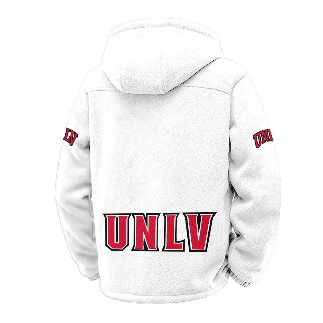 The Bruin Power Winter Fleece Jacket, Snow-Ready Active Fleece HVN1449UC - White - Image 3