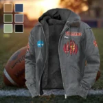 The Trojan Power Flannel Hoodie, Everyday Supporter Hooded Flannel HVN1449US - Gray