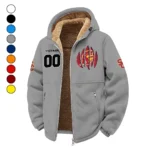 The Trojan Power Winter Fleece Jacket, Cross-Training Thermal Zip HVN1449US - Grey