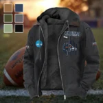 The UTSA Elite Flannel Hoodie, Team Spirit Flannel Hoodie HVN1449UT - Black