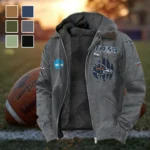 The UTSA Elite Flannel Hoodie, Team Spirit Flannel Hoodie HVN1449UT - Gray