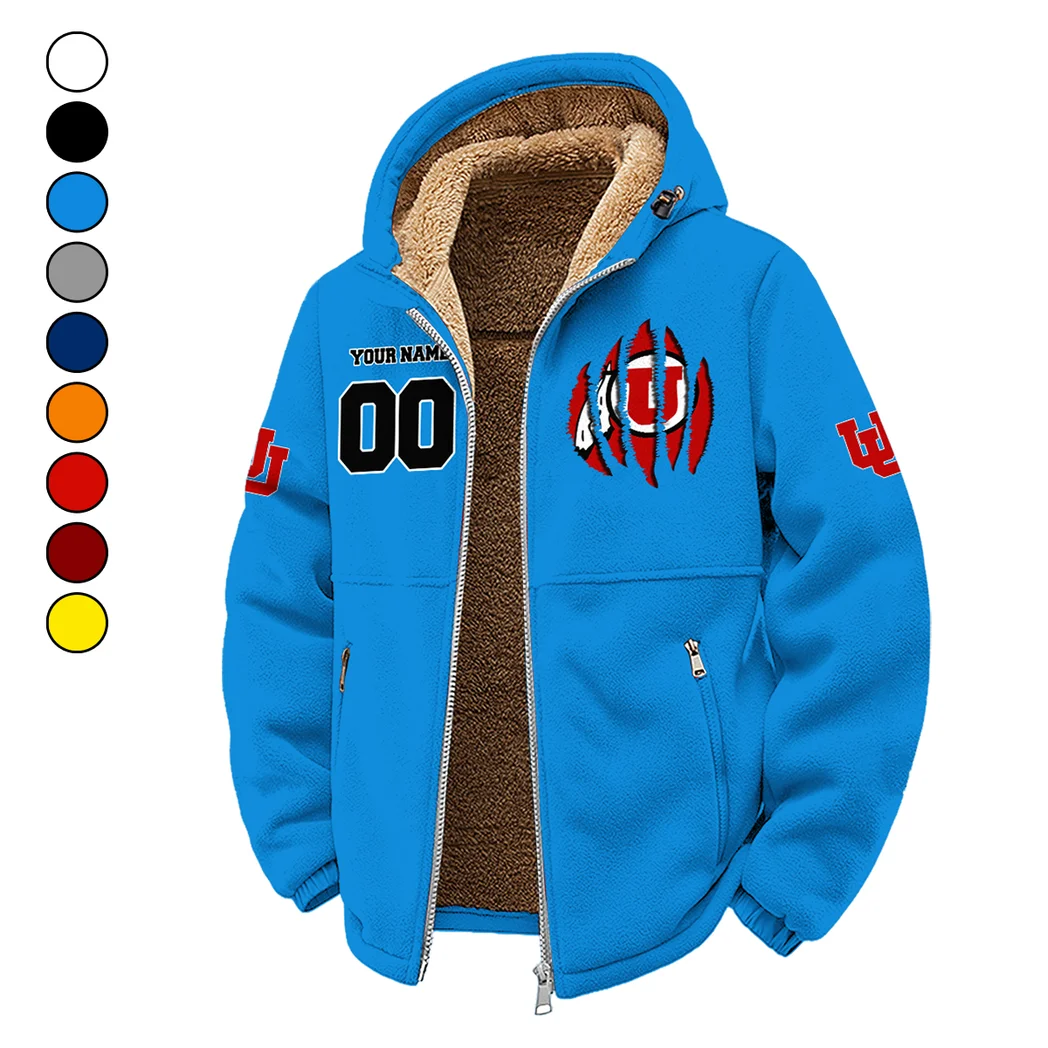 The Utah Power Winter Fleece Jacket, Winter Endurance Jacket HVN1449UU - cyan