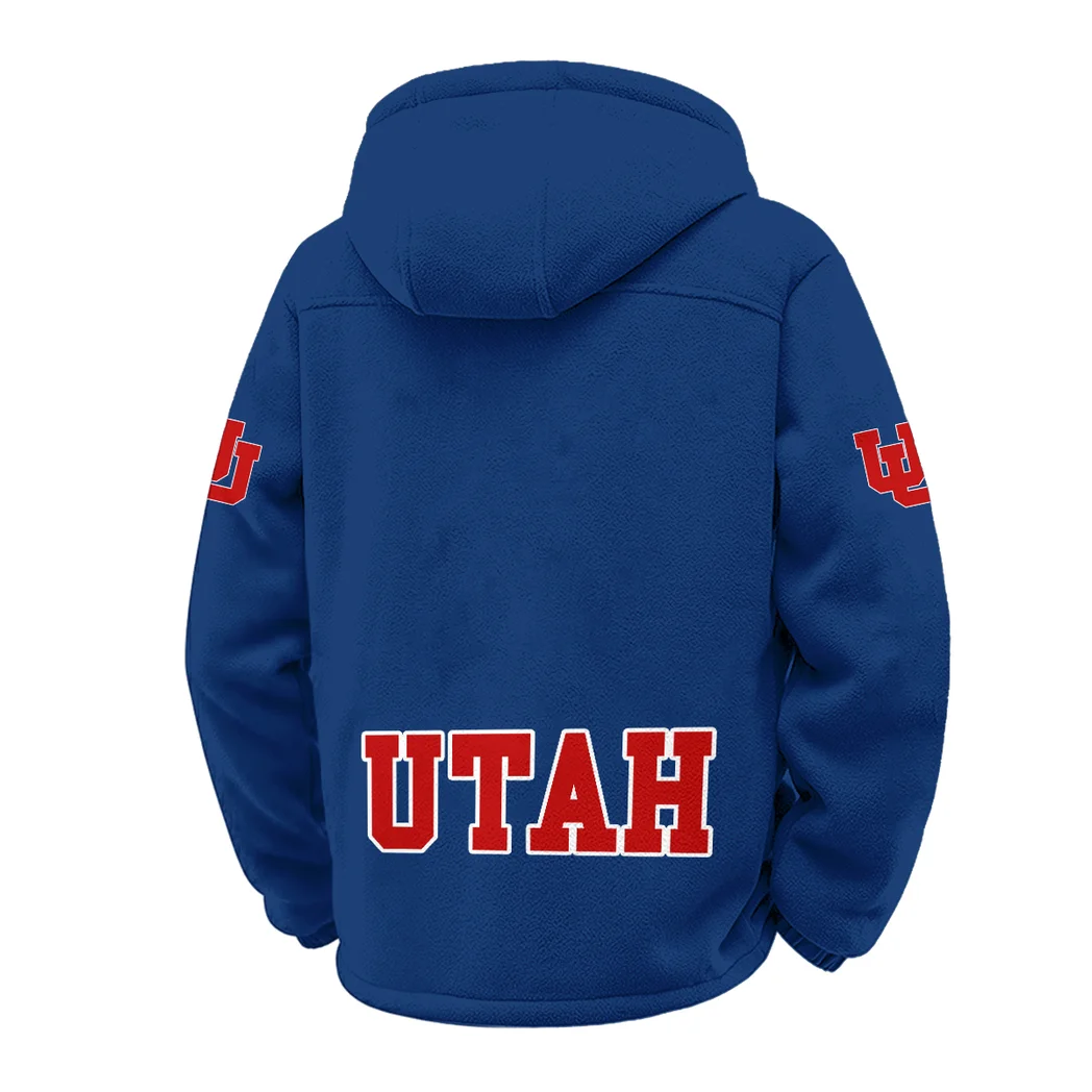 The Utah Power Winter Fleece Jacket, Winter Endurance Jacket HVN1449UU - Navy - Image 3