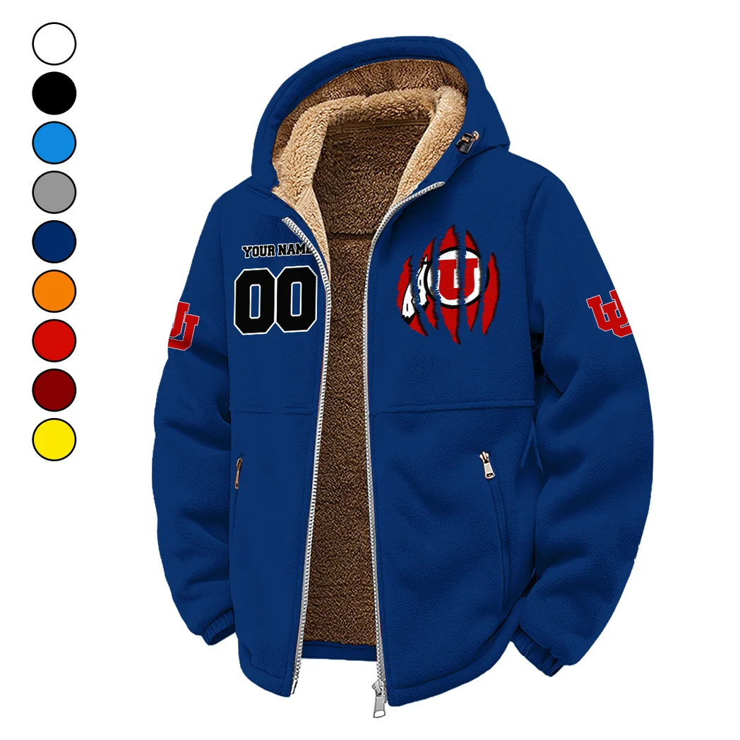 The Utah Power Winter Fleece Jacket, Winter Endurance Jacket HVN1449UU - Navy