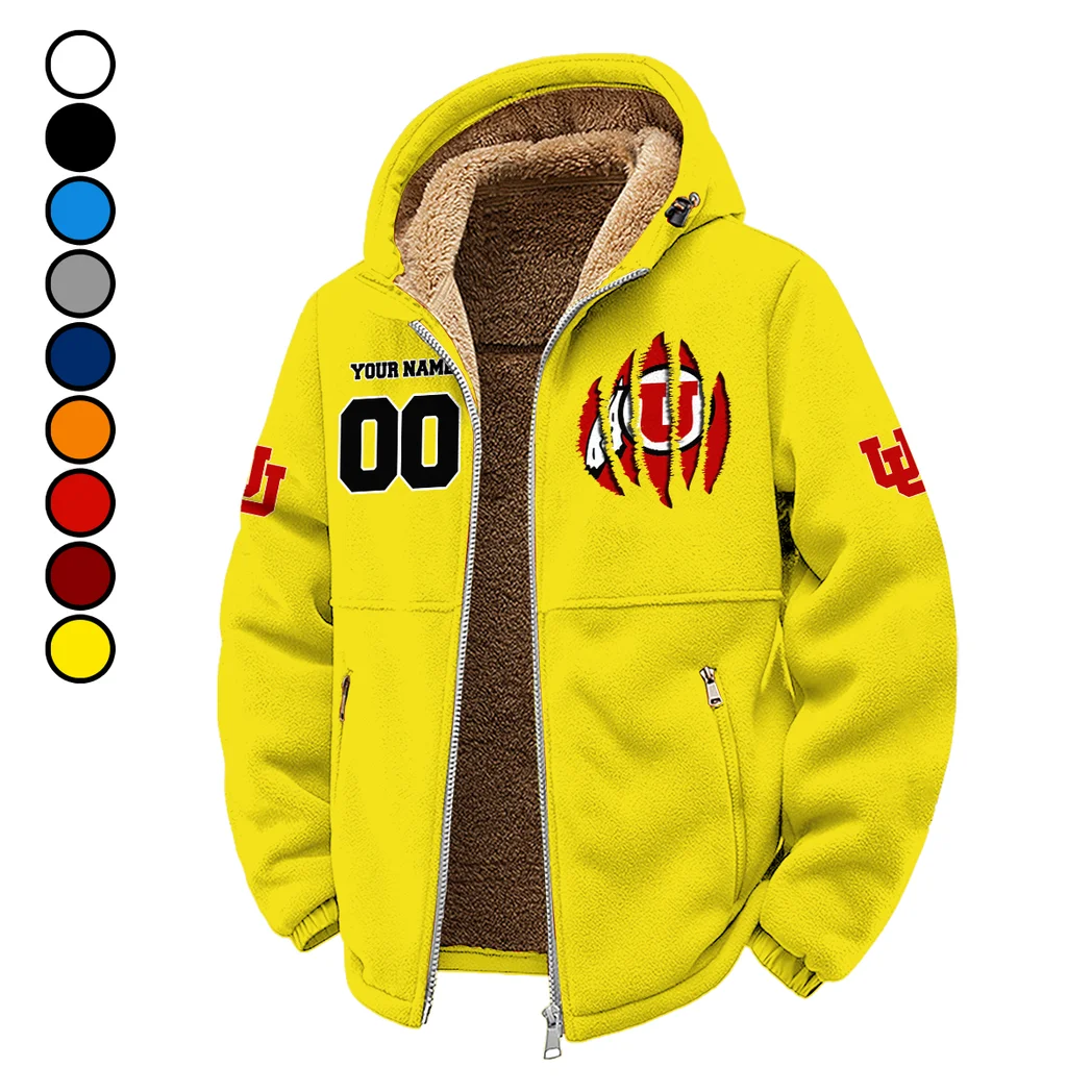 The Utah Power Winter Fleece Jacket, Winter Endurance Jacket HVN1449UU - Yellow
