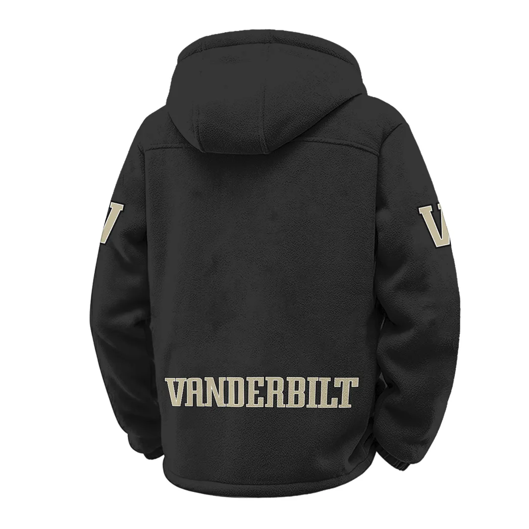 The Vanderbilt Power Winter Fleece Jacket, Ultra-Soft Fleece Shell HVN1449VC - Black - Image 3
