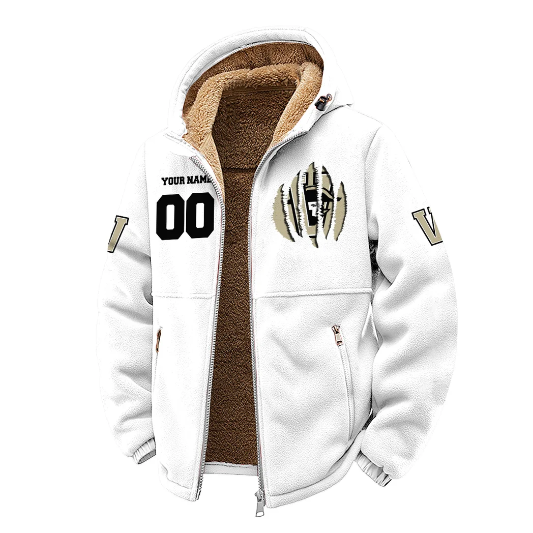 The Vanderbilt Power Winter Fleece Jacket, Ultra-Soft Fleece Shell HVN1449VC - White - Image 2