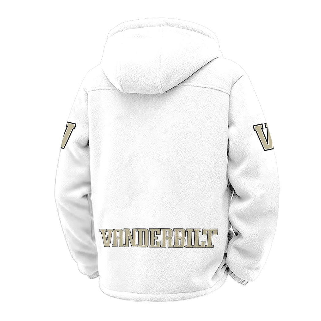 The Vanderbilt Power Winter Fleece Jacket, Ultra-Soft Fleece Shell HVN1449VC - White - Image 3
