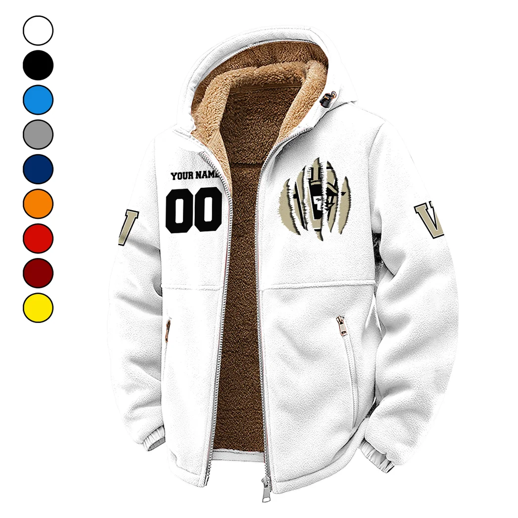 The Vanderbilt Power Winter Fleece Jacket, Ultra-Soft Fleece Shell HVN1449VC - White
