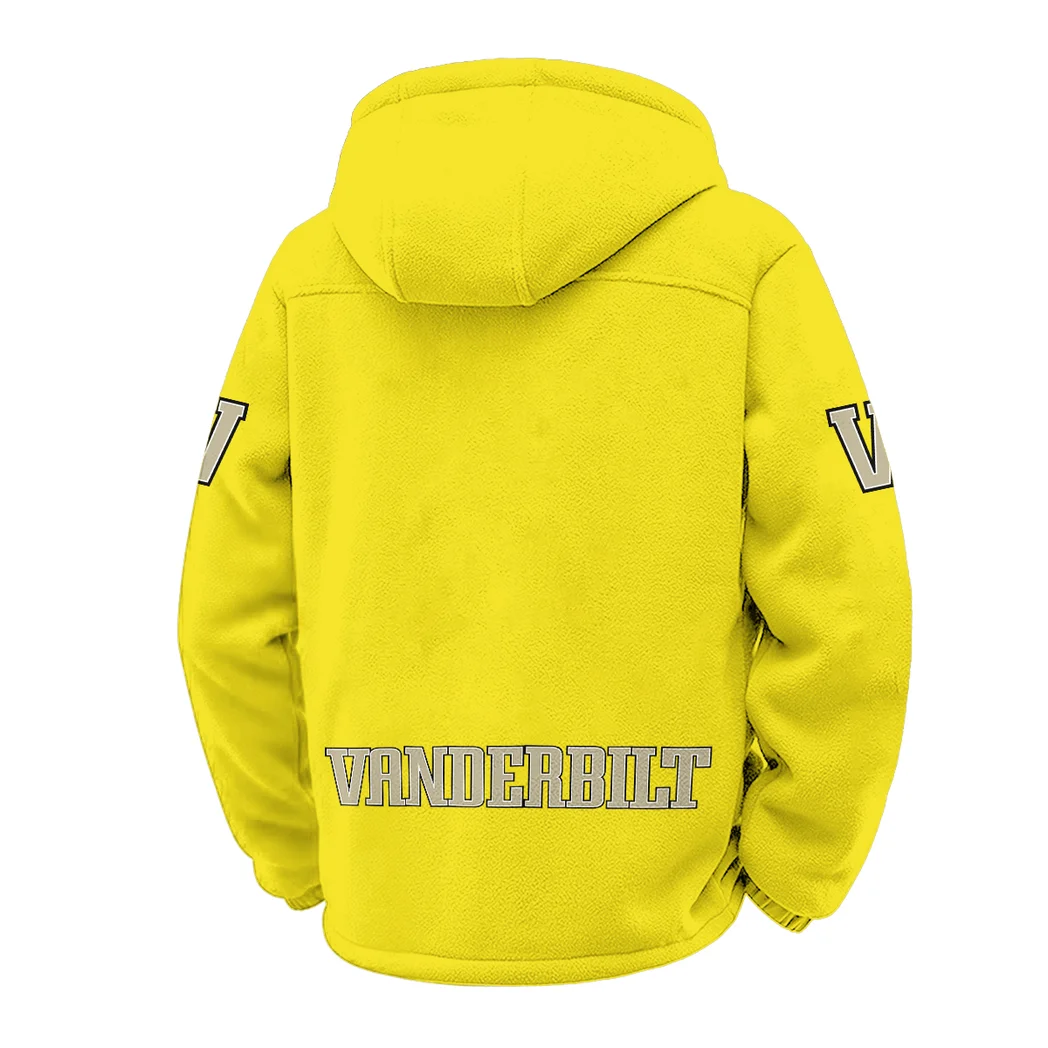 The Vanderbilt Power Winter Fleece Jacket, Ultra-Soft Fleece Shell HVN1449VC - Yellow - Image 3
