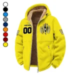 The Vanderbilt Power Winter Fleece Jacket, Ultra-Soft Fleece Shell HVN1449VC - Yellow