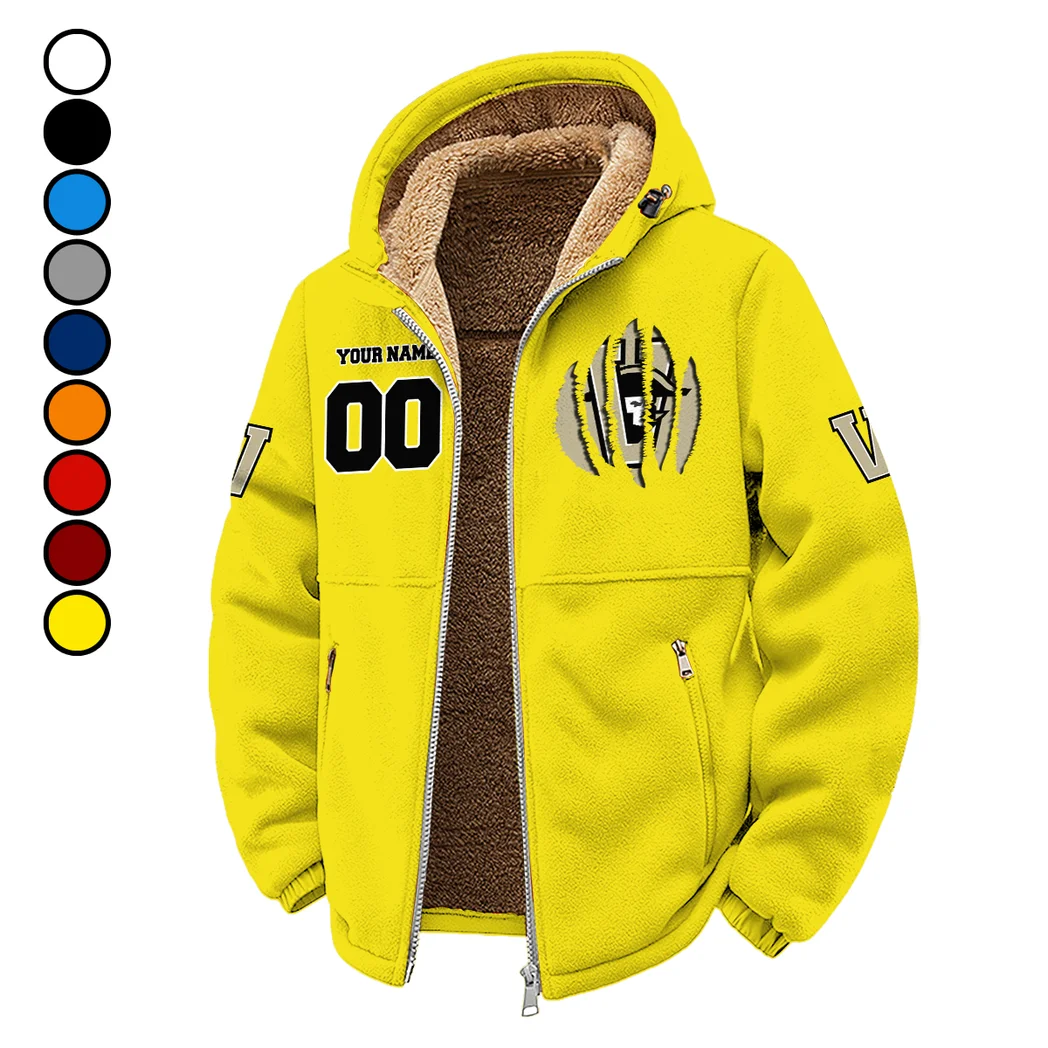 The Vanderbilt Power Winter Fleece Jacket, Ultra-Soft Fleece Shell HVN1449VC - Yellow