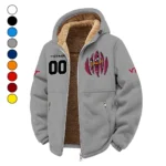 The Hokies Winter Fleece Jacket, Brushed Interior Winter Fleece HVN1449VT - Grey