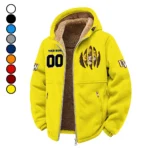 The Wyoming Power Winter Fleece Jacket, Anti-Pill Thermal Fleece HVN1449WC - Yellow