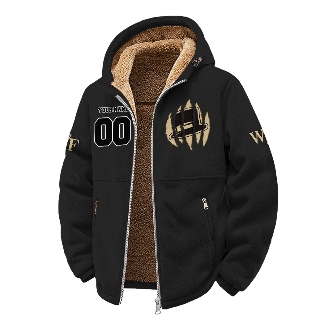 The Deacon Ambush Winter Fleece Jacket, Thermal Winter Fleece HVN1449WF - Black - Image 2