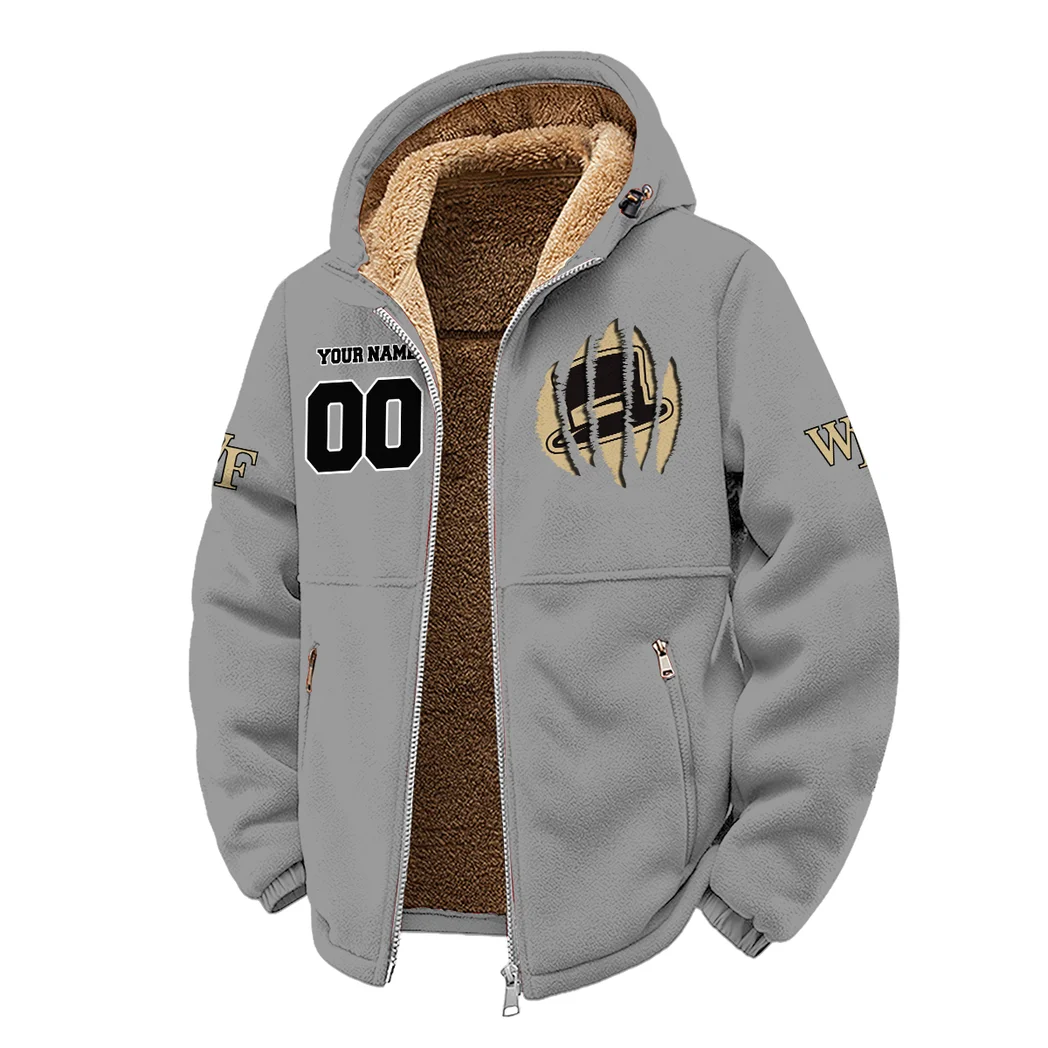 The Deacon Ambush Winter Fleece Jacket, Thermal Winter Fleece HVN1449WF - Grey - Image 2