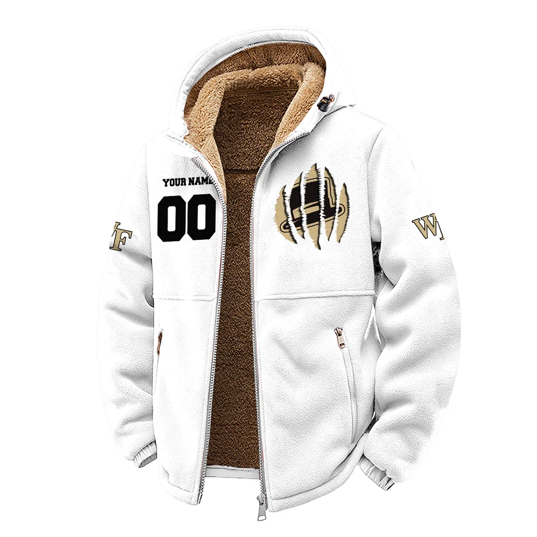 The Deacon Ambush Winter Fleece Jacket, Thermal Winter Fleece HVN1449WF - White - Image 2