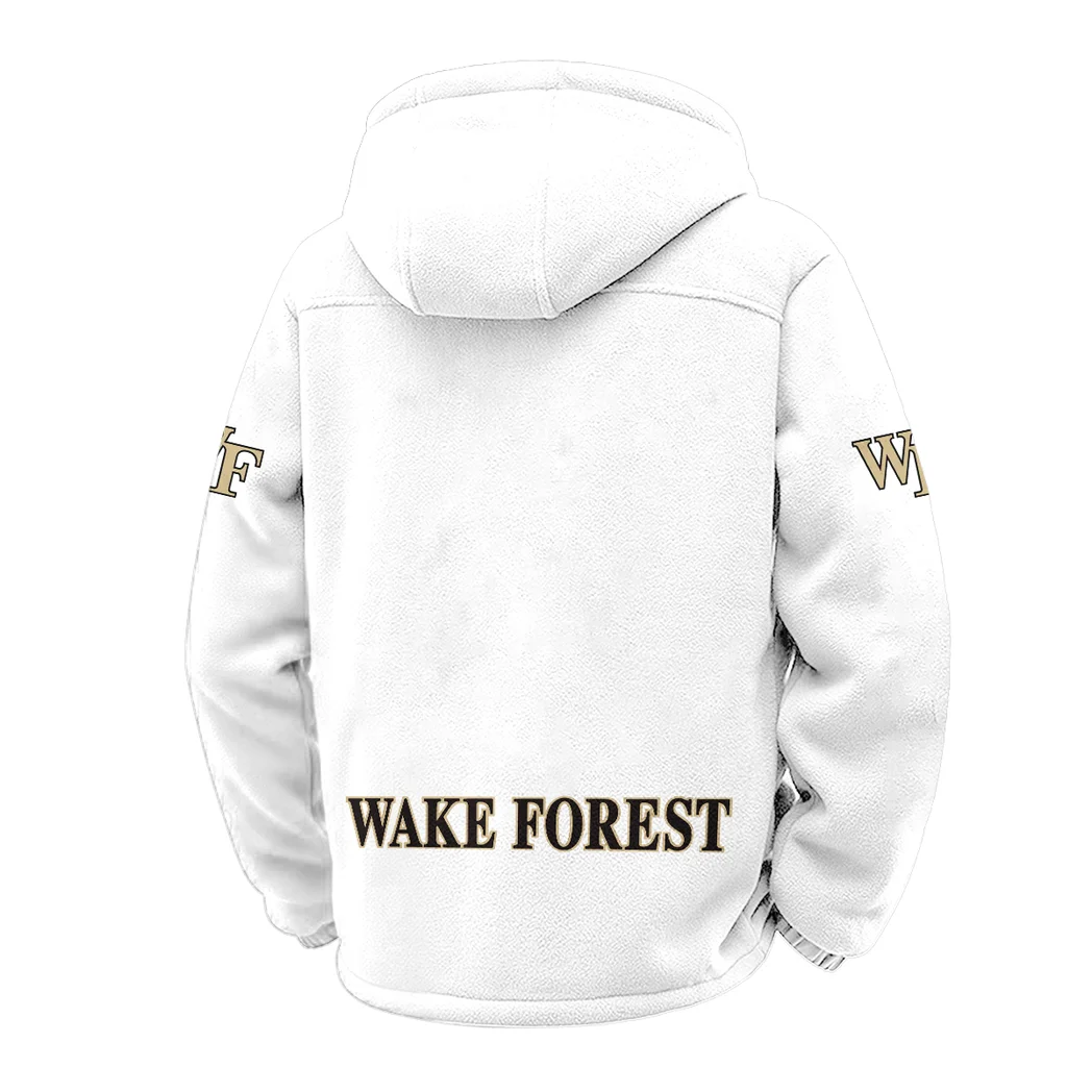 The Deacon Ambush Winter Fleece Jacket, Thermal Winter Fleece HVN1449WF - White - Image 3