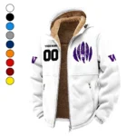 The Husky Nation Winter Fleece Jacket, Arctic Expedition Fleece HVN1449WH - White