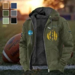 The WVU Power Flannel Hoodie, Loyal Supporter Sport Hoodie HVN1449WV - Green