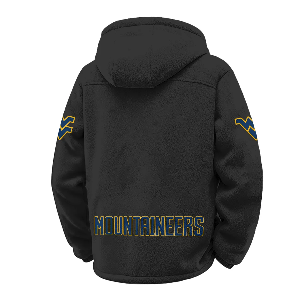 The WVU Power Winter Fleece Jacket, Premium Fleece Barrier HVN1449WV - Black - Image 3