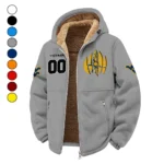 The WVU Power Winter Fleece Jacket, Premium Fleece Barrier HVN1449WV - Grey