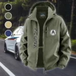 Premium Sedan Fleece Windbreaker Jacket, Thermal Wind-Stop Jacket HVN1450AC - Green