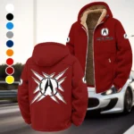 Premium Sedan Winter Fleece Jacket, Thermal Winter Fleece HVN1450AC - Wine