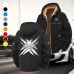 Luxury Supercar Winter Fleece Jacket, Arctic Expedition Fleece HVN1450AM - Black