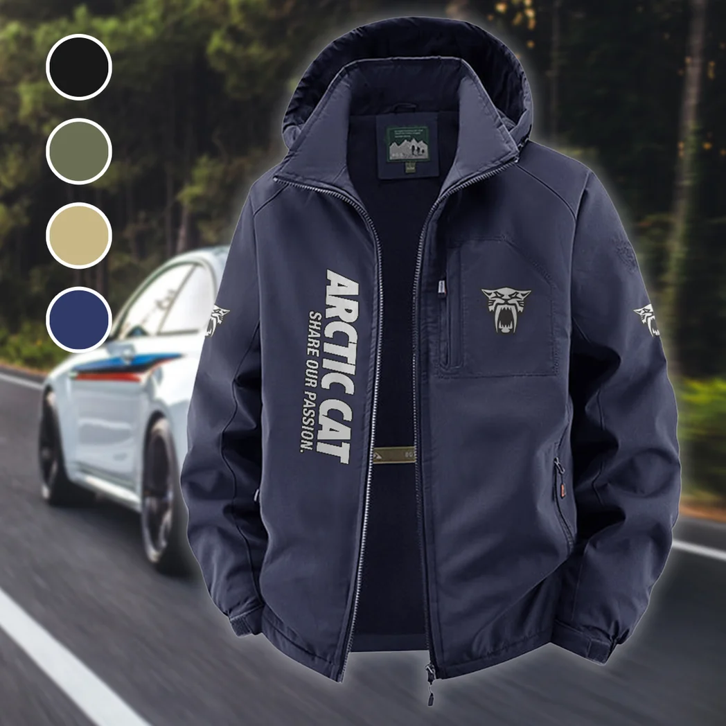 Snowmobile Brand Fleece Windbreaker Jacket, All-Weather Fleece Shield HVN1450AR - Navy