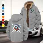 High-Speed Car Winter Fleece Jacket, Sub-Zero Fleece Jacket HVN1450BM - Grey