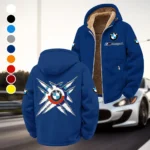 High-Speed Car Winter Fleece Jacket, Sub-Zero Fleece Jacket HVN1450BM - Navy