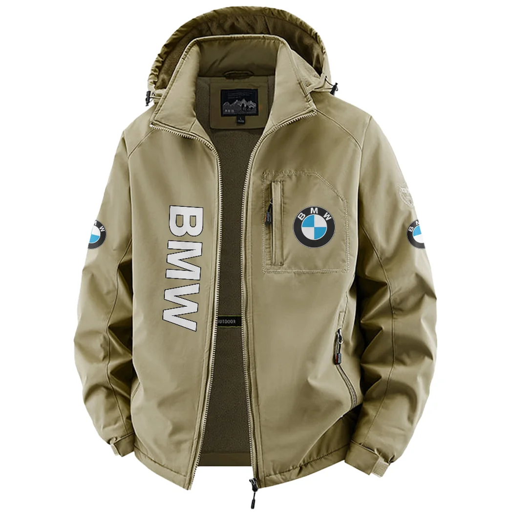 Performance Car Fleece Windbreaker Jacket, Storm-Blocker Fleece HVN1450BM - Khaki - Image 2