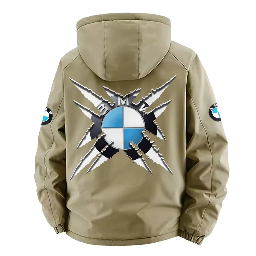 Performance Car Fleece Windbreaker Jacket, Storm-Blocker Fleece HVN1450BM - Khaki - Image 4