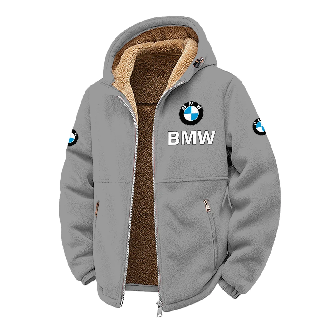 Performance Car Winter Fleece Jacket, Deep Winter Comfort Fleece HVN1450BM - Grey - Image 2