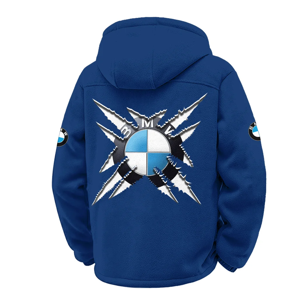 Performance Car Winter Fleece Jacket, Deep Winter Comfort Fleece HVN1450BM - Navy - Image 3
