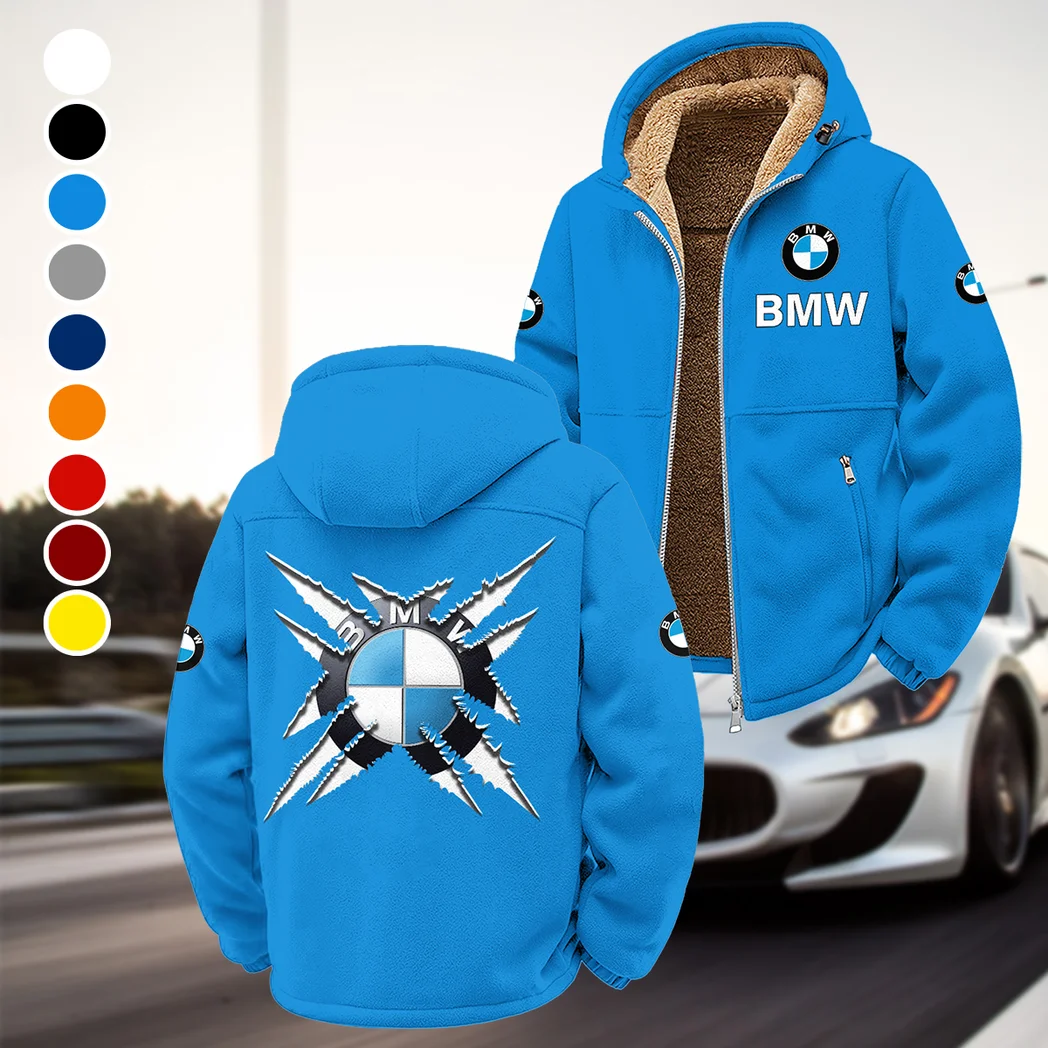 Performance Car Winter Fleece Jacket, Deep Winter Comfort Fleece HVN1450BM - Cyan