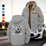Recreational Quad Winter Fleece Jacket, Polar Climate Fleece HVN1450BR - Grey