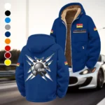 Recreational Quad Winter Fleece Jacket, Polar Climate Fleece HVN1450BR - Navy