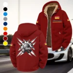 Recreational Quad Winter Fleece Jacket, Polar Climate Fleece HVN1450BR - Wine